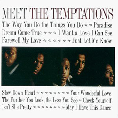 Albumcover The Temptations - Meet The Temptations