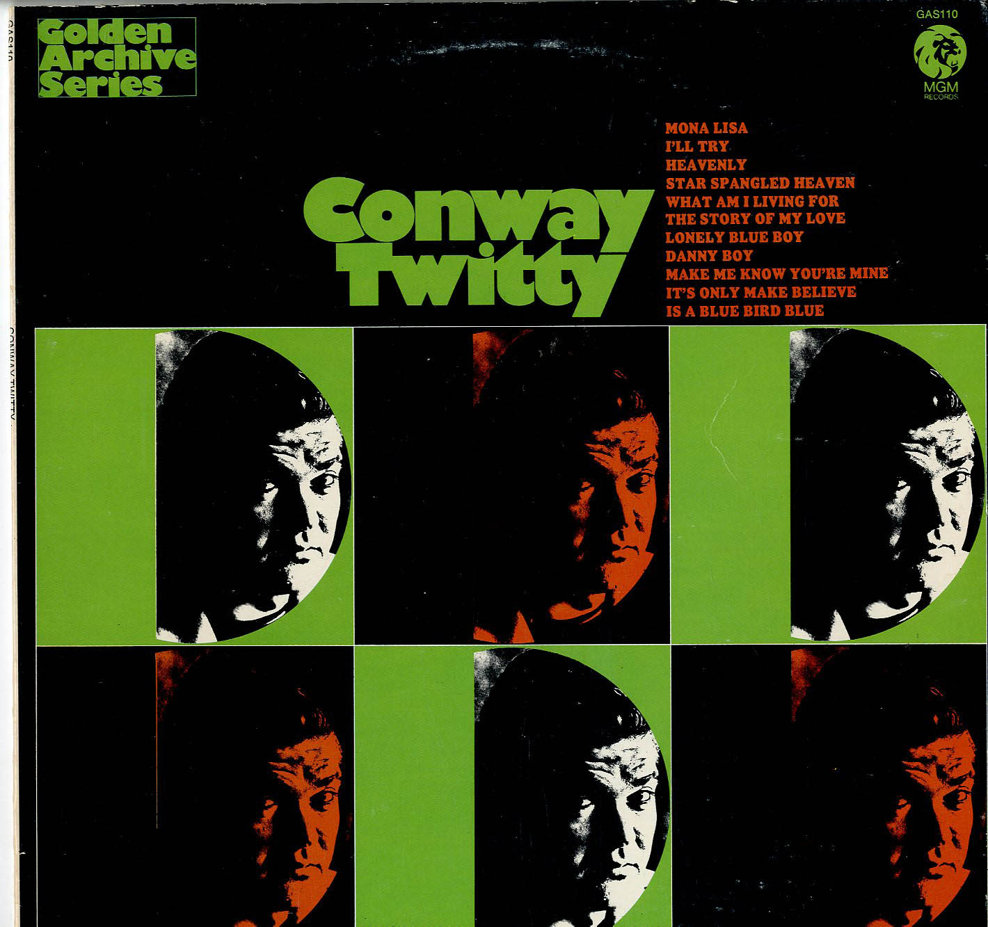 Albumcover Conway Twitty - Conway Twitty  (Reihe Golden Archive Series)