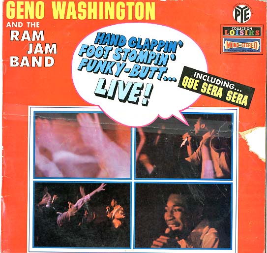 Albumcover Geno Washington & The Ram Jam Band - Hand Clappin´, Foot stompin´, Funky - Butt...Live !