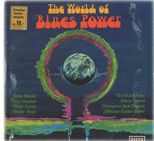 Albumcover Various Blues-Artists - The World of Blues Power
