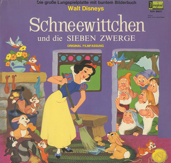 Albumcover Walt Disney Prod. - Schneewittchen und die sieben Zwerge (Original Filmfassung)