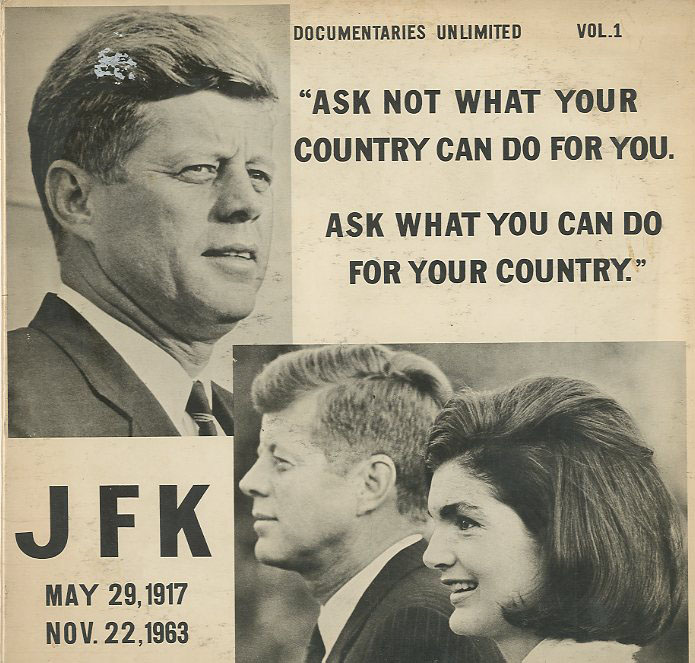 Albumcover John F. Kennedy - JFK The Man, The President