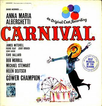 Albumcover Carnival - Original Broadway Cast Recording with James Mitchell and Kaye Ballard,