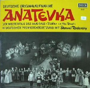 Albumcover Fiddler on the Roof (Anatevka) - Anatevka