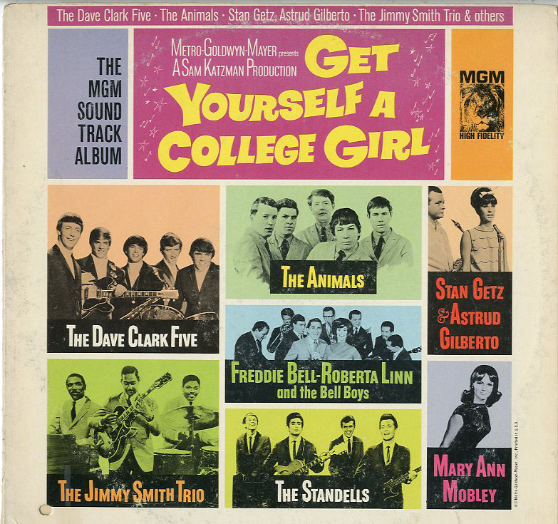 Albumcover Get Yourself A College Girl - The MGM Sound Track Album