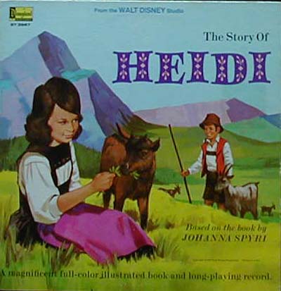 Albumcover Walt Disney Prod. - The Story of Heidi