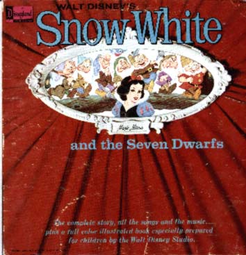 Albumcover Walt Disney Records - Snowwhite and the Seven Dwarfs