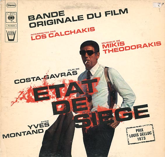 Albumcover Etat de siege - Bande originale du film  Etat de siege