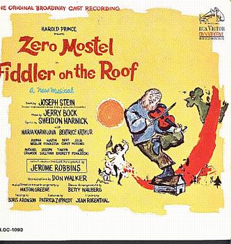 Albumcover Fiddler on the Roof (Anatevka) - Orig. Broadway Soundtrack