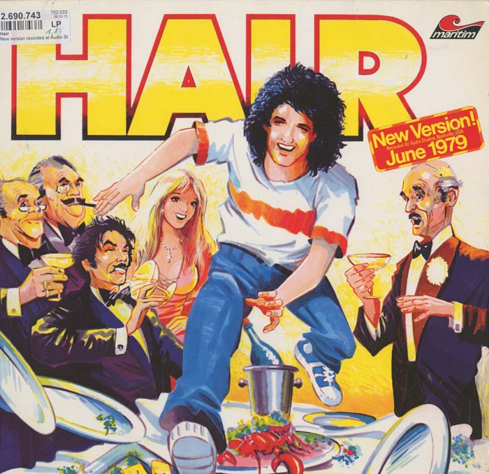 Albumcover Hair - New Version June 1979