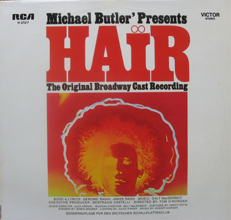 Albumcover Hair - The Original Broadcast Recording