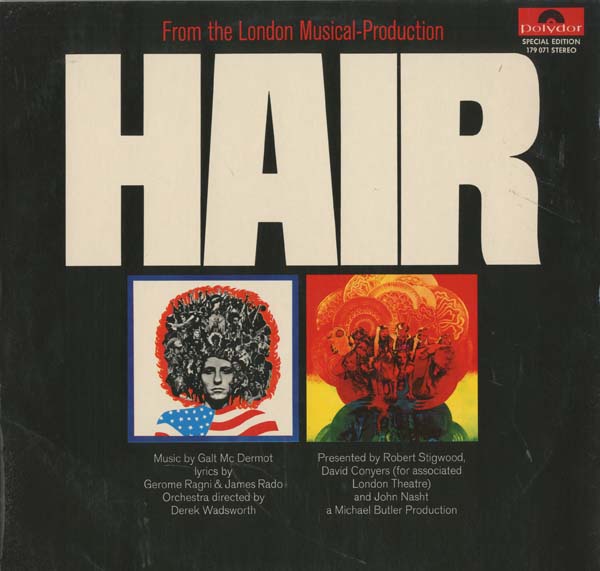 Albumcover Hair - From The London Musical Production