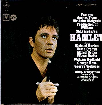 Albumcover Hamlet - Famous Scenes From Sir John Gielgud´s Production Of William Shakespeare´s Hamlet. starring Richard Burton, Hume Cronyn, Alfred Drake et al.