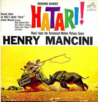 Albumcover Hatari (John Wayne / Hardy Krueger) - Musica de la Partitura de la Pelicula Paramount Henri Mancini