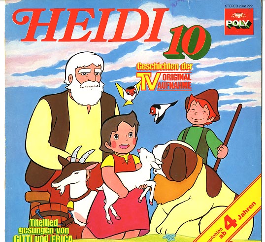 Albumcover Heidi - Heidi  10  - Geschichten der TV Serie TV