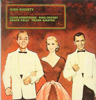 Albumcover High Society (Bing Crosby, Grace Kelly, Frank Sinatra) - High Society (Die oberen Zehgtausend)