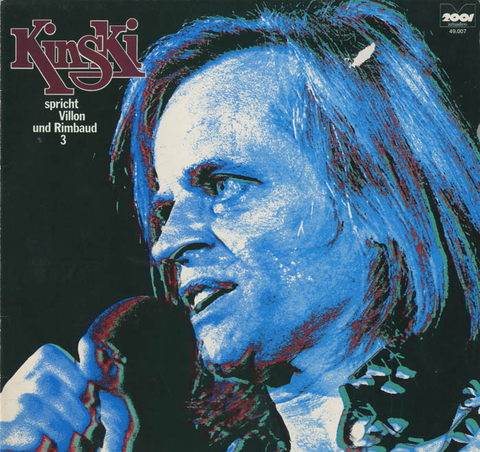 Albumcover Klaus Kinski - Kinski spricht Vilon und Rimbaud 3