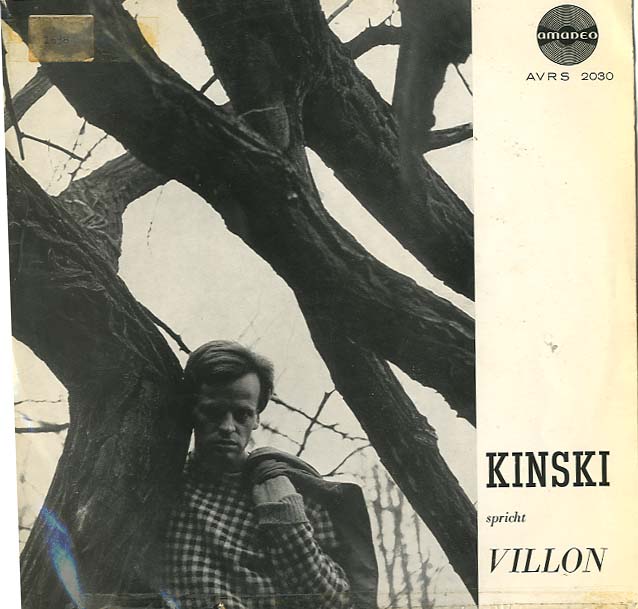 Albumcover Klaus Kinski - Kinski spricht Villon (25 cm)