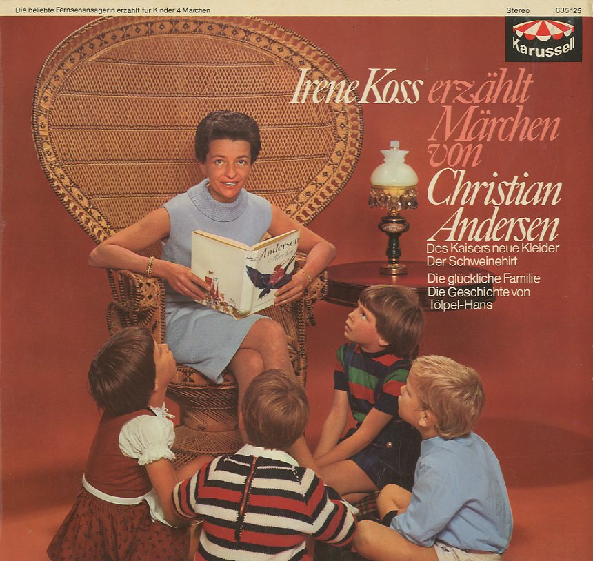 Albumcover Irene Koss - Irene Kioss erzählt Märchen von Christian Andersen