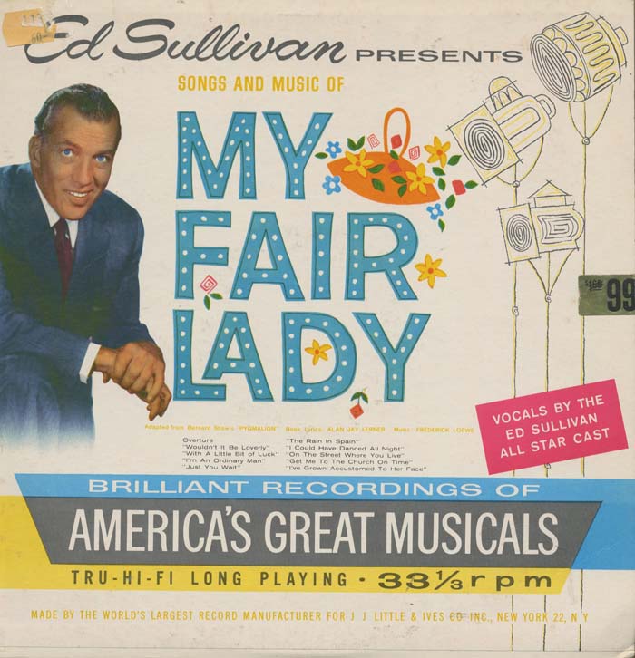 Albumcover My Fair Lady - Ed Sullivan Presents Songs and Music of My Fair Lady