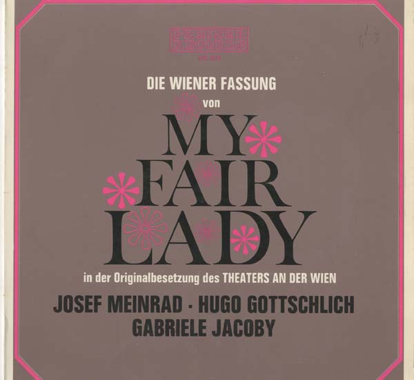 Albumcover My Fair Lady - Die Wiener Fassung von My Fair Lady 
