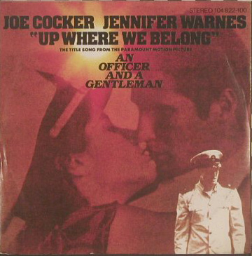 Albumcover An Officer And A Gentleman - Up Where We Belong (Joe Cocker & Jennifer Warnes) / Sweet Little Woman (Joe Cocker)