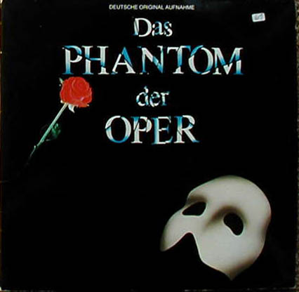 Albumcover Phantom of the Opera - Das Phantom der Oper - Deutsche Originalaufnahme (DLP)