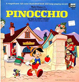 Albumcover Walt Disney Records - Pinocchio