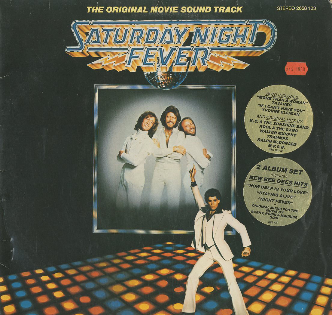Albumcover Saturday Night Fever - The Original Movie Soundtrack , Doppel-LP mit Bee Gees, M.F.S.B., Kool & The Gang u.a.