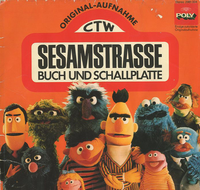 Albumcover Sesame Street - Sesamstrasse - Buch und Schallplatte (CTW)