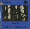 Cover: Kinski, Klaus - Balladen von Villon - Rimbaud (25 cm)