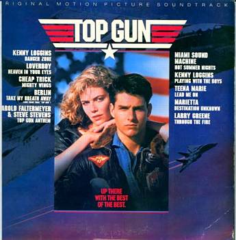 Albumcover Top Gun - Orig. Motion Picture Soundtrack, feat. Kenny Loggins, Cheap Trick u.a.