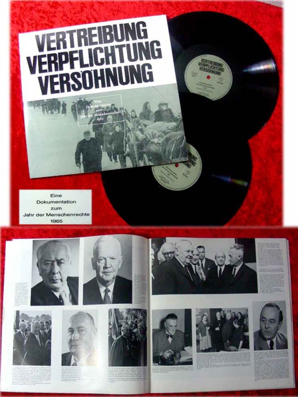 Albumcover Dokumentation - Vertreibung - Verpflichtung - Versöhnung - Eine Dokumentation zum Jahr der Menschenrechte 1965 (DLP)