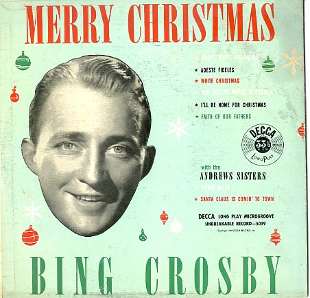 Albumcover Bing Crosby - Merry Christmas  (25 cm)