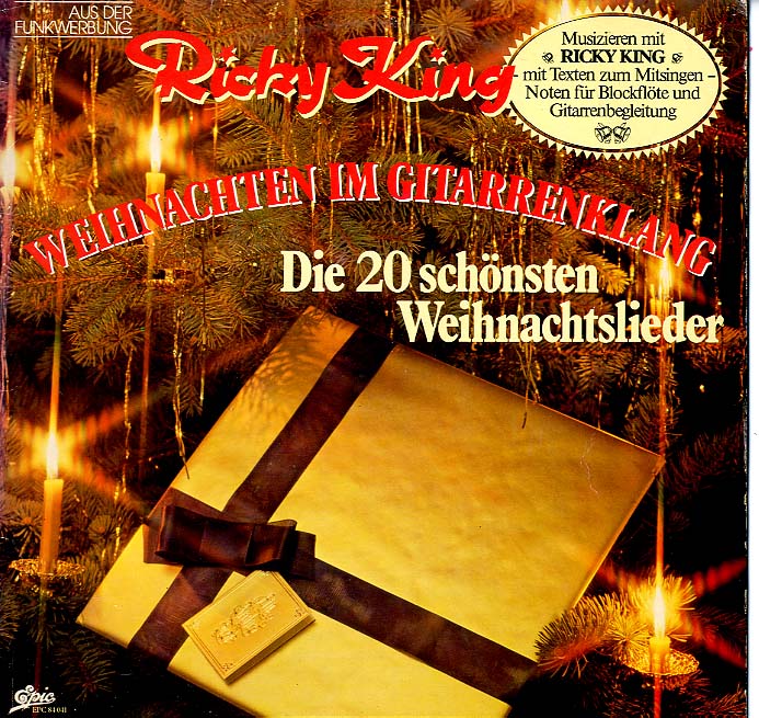 Albumcover Ricky King - Weinachten im Gitarrenklang - Die 20 schönsten Weihnachtslieder