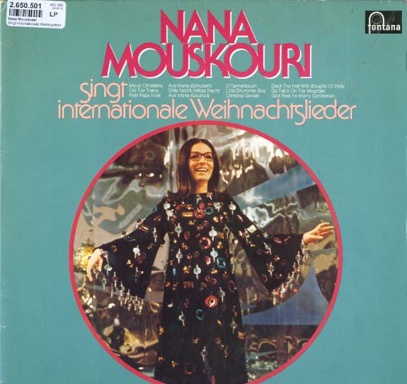 Albumcover Nana Mouskouri - ...singt internationale Weihnachtslieder