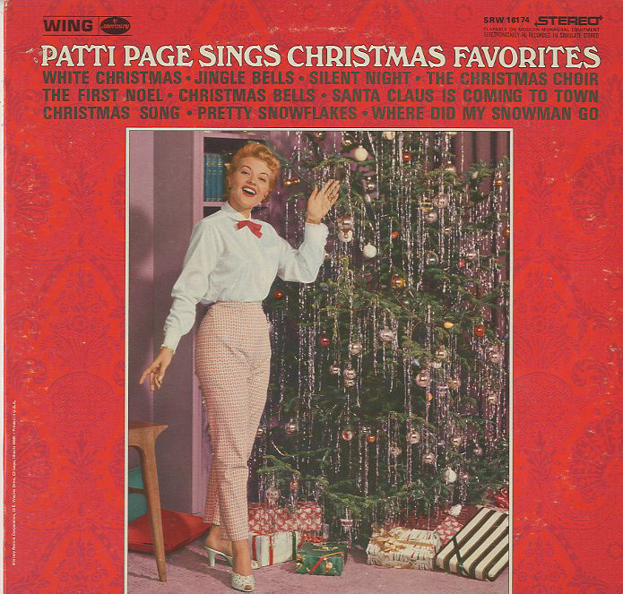 Albumcover Patti Page - Patti Page Sings Christmas Favorites