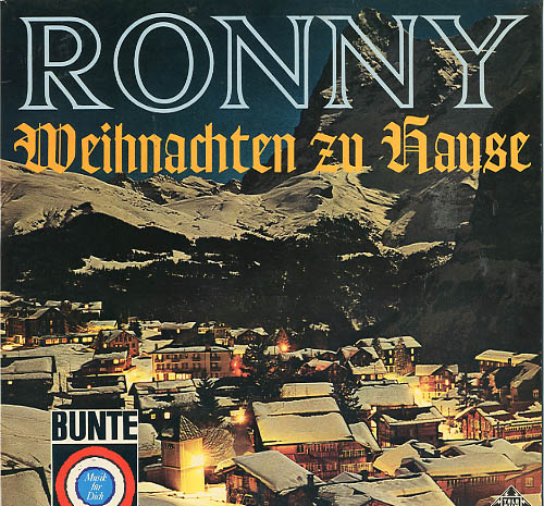Albumcover Ronny - Weihnachten zu Hause