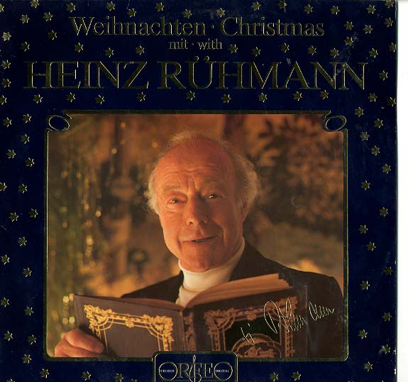 Albumcover Heinz Rühmann - Weihnachten / Christmas mit / with Heinz Rühmann
