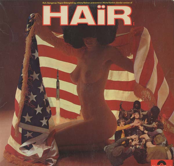 Albumcover Hair - Hair (Dansk)