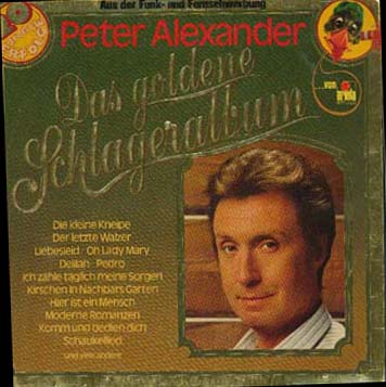 Albumcover Peter Alexander - Das goldene Schlageralbum