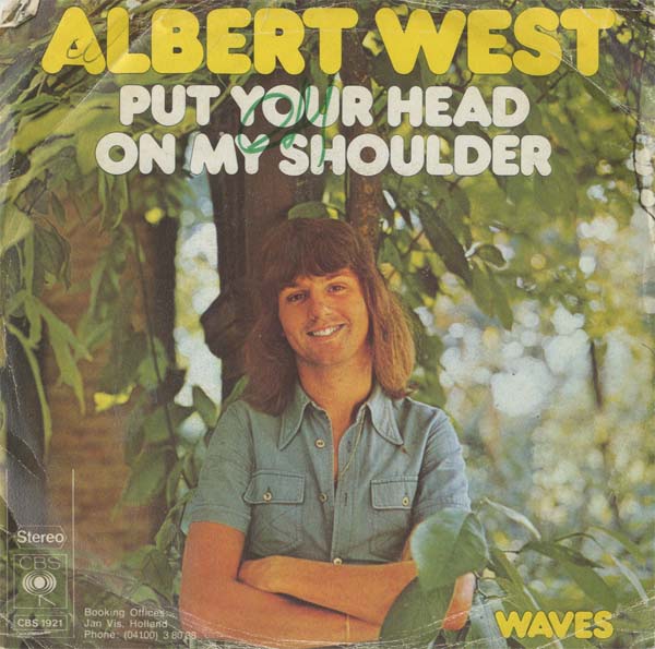 Albumcover Albert West - Put Your Head On My Shoulder / Waves